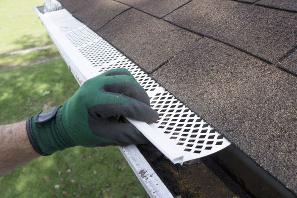 Gutter Filter Installation in Fuquay Varina